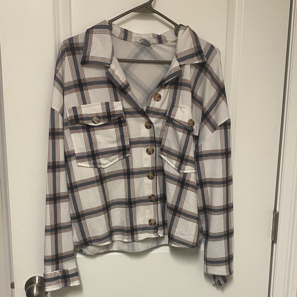 Plaid Button Down Shirt